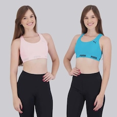 Top Puma Sem Costura - 2 Unidades - Feminino