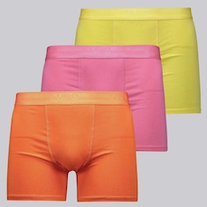 Cueca Lupo Boxer Elastic - 3 Unidades - Masculino