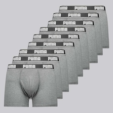 Cueca Puma Boxer Cotton - 9 Unidades - Masculino