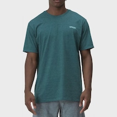 Camiseta Oakley Logo Small B1b Green - Masculina
