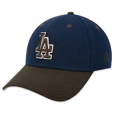 Boné Aba Curva New Era 3930 Los Angeles Dodgers MLB Core - Fechado - Adulto