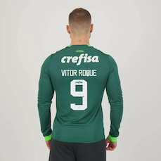 Camisa Manga Longa do Palmeiras Puma I 2023 9 Vitor Roque - Masculina