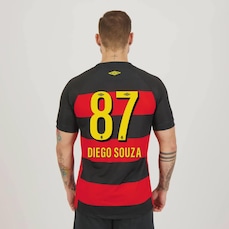 Camisa do Sport Recife Umbro I 2023 87 Diego Souza - Masculina