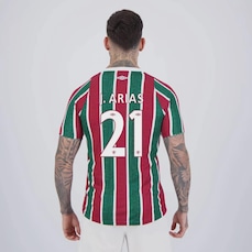 Camisa do Fluminense Umbro I 2024 J. Arias 21 - Masculina