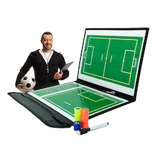Prancheta pasta tática magnética Pista e Campo de futebol society