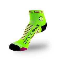 Meia Cano Baixo Steigen Fluro Green 33 ao 44 - Unissex