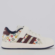 Tênis adidas Grand Court 2.0 EL Printed - Infantil