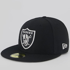 Boné Aba Reta New Era NFL Las Vegas Raiders 5950 - Fechado - Adulto