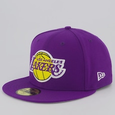 Boné Aba Reta New Era NBA Los Angeles Lakers 5950 - Fechado - Adulto