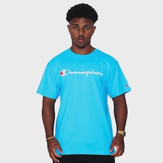 Camiseta Champion Logo Script Ink - Masculina