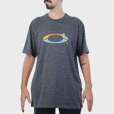 Camiseta Oakley Ellipse Sunset Tee Blackout - Masculina