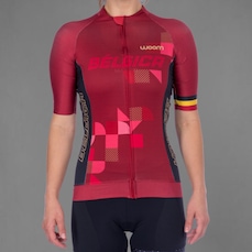Camisa de Ciclismo Woom Supreme Bélgica 2021 - Feminina