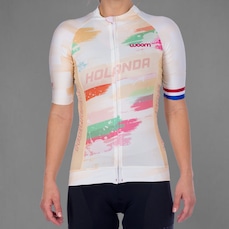 Camisa de Ciclismo Woom Supreme Holanda 2021 - Feminina