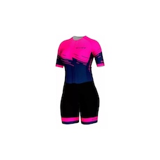 Macaquinho de Ciclismo ERT Elite Rubelita Forro em Gel - Feminino