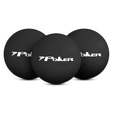 Kit Poker Bolas de Borracha Frescobol N3 - 3 Unidades