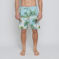 Boardshort Quiksilver Highline Scallop 19 Aquifer - Masculino