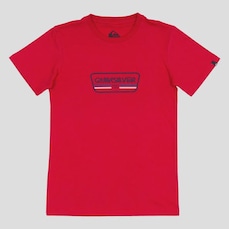 Camiseta Quiksilver Manga Curta Range Life Front Tn - Infantil