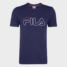Camiseta Fila Letter Outline - Masculina