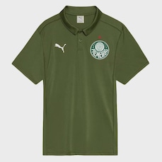 Camisa Polo do Palmeiras Casuals 2025 Puma - Masculina