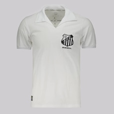 Camisa do Santos Retrô Mania1963 Bi Mundial - Masculina