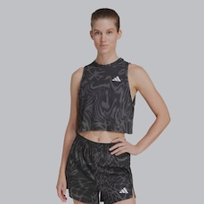 Cropped adidas AOP Essentials - Feminino