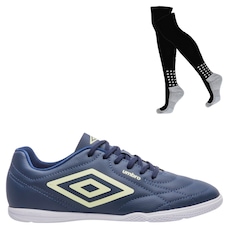 Kit Chuteira Futsal Umbro Class Footballer e Meião - Adulto