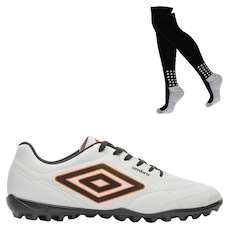 Kit Chuteira Society Umbro Class Footballer e Meião - Adulto