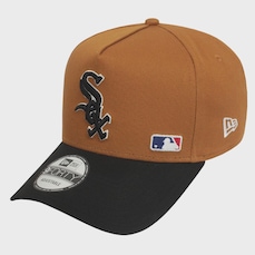 Boné New Era 9Forty A-Frame MLB Chicago White Sox Institutional Style Kaki - Adulto
