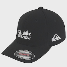Boné Quiksilver Broken Type Black - Adulto