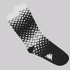 Kit Meia Kappa 3 Pares Dots Cano Alto - Tamanho 38 - 43 - Adulto