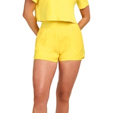 Short Alto Giro 2 em 1 Fita Personalizada - Feminino