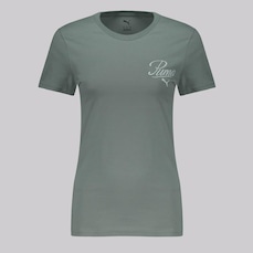 Camiseta Puma ESS Script - Feminina