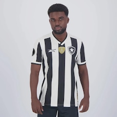 Camisa do Botafogo Reebok I 2024 Campeão Libertadores - Masculina