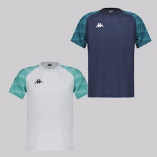 Kit 2 Camisas Kappa Raglany - Infantil