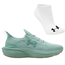 Kit Tênis Under Armour Ua Charged Quicker 2 e Meia - Feminino