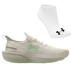 Kit Tênis Under Armour Ua Charged Quicker 2 e Meia - Feminino
