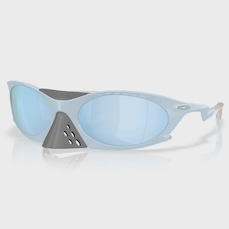 Óculos de Sol Unissex Oakley Plantaris Mtt Stonewash Prizm Deep Water Polarized