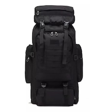 Mochila Cargueira Tática Esportiva DK Reforçada Impermeável Trilhar Viagem - 80 Litros