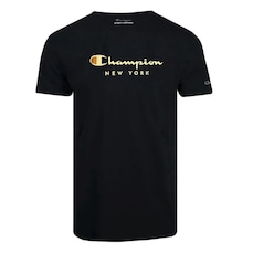 Camiseta Champion Mc Script New York - Masculina