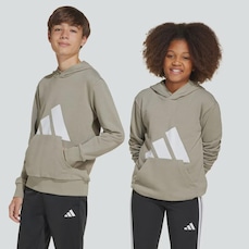 Blusão de Moletom adidas Big Logo com Capuz - Infantil