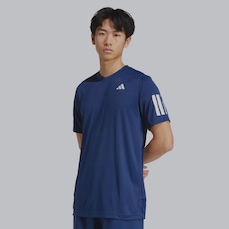Camiseta adidas Club 3 Stripes - Masculina