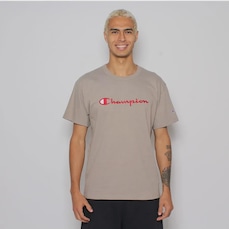 Camiseta Champion Brasil Script Bordado - Masculina