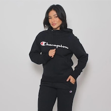 Blusão de Moletom Champion Brasil Classic Script - Feminino