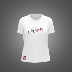 Camiseta do São Paulo Zé Carretilha Defesa Mitológica M. Trajano SPFC - Feminina