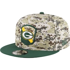 Boné Unissex New Era 950 Green Bay Packers Salute To Service Aba Reta