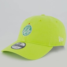 Boné Unissex Puma do Palmeiras New Era 920 Escudo Aba Curva