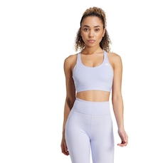 Top Fitness Alto Suporte Ultimate adidas Run - Feminino