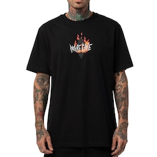 Camiseta Masculina MCD Anjo Fogo Morecore WT25