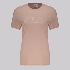 Camiseta Fila Regular Basic Outline - Feminina