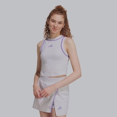 Blusa Cropped Feminina adidas Colorblock